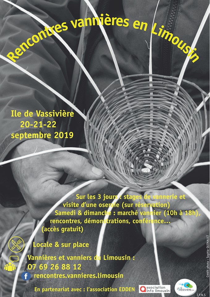 affiche rencontres vannerie vassiviere